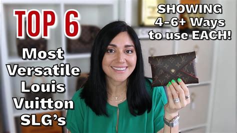 Top 6 MOST Versatile Louis Vuitton SLG's ♥️ SHOWING 4